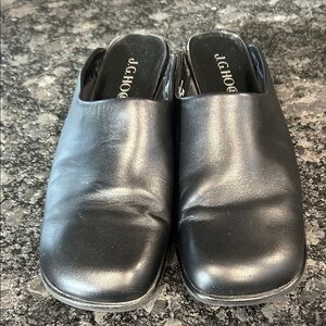 Women’s Slip On Clog/Mule J.G. Hook Black Size 91/2 Like New